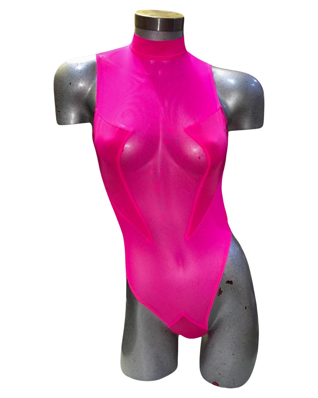 10A Body Mishelle With Mesh Without Stones - On Request