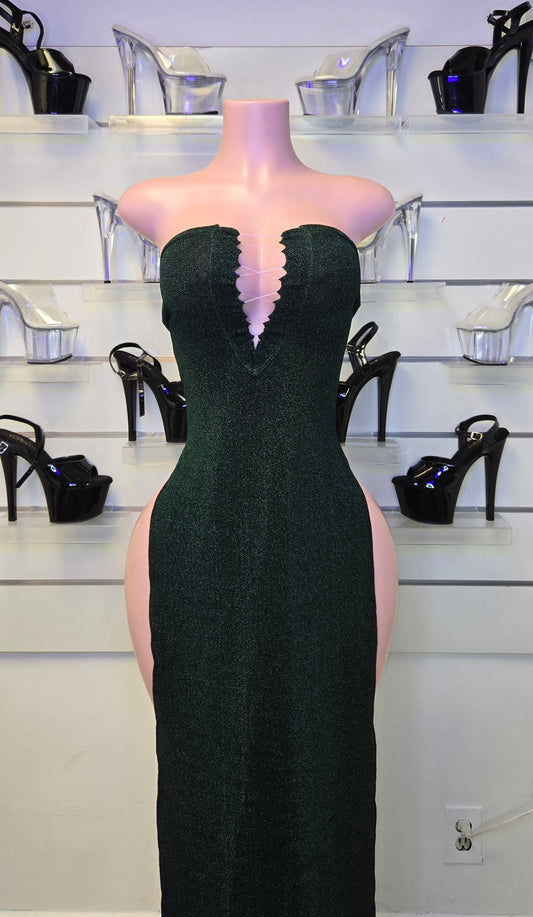 7F ADRIANA Long Dress | Handmade Neon Stagewear - ON REQUEST