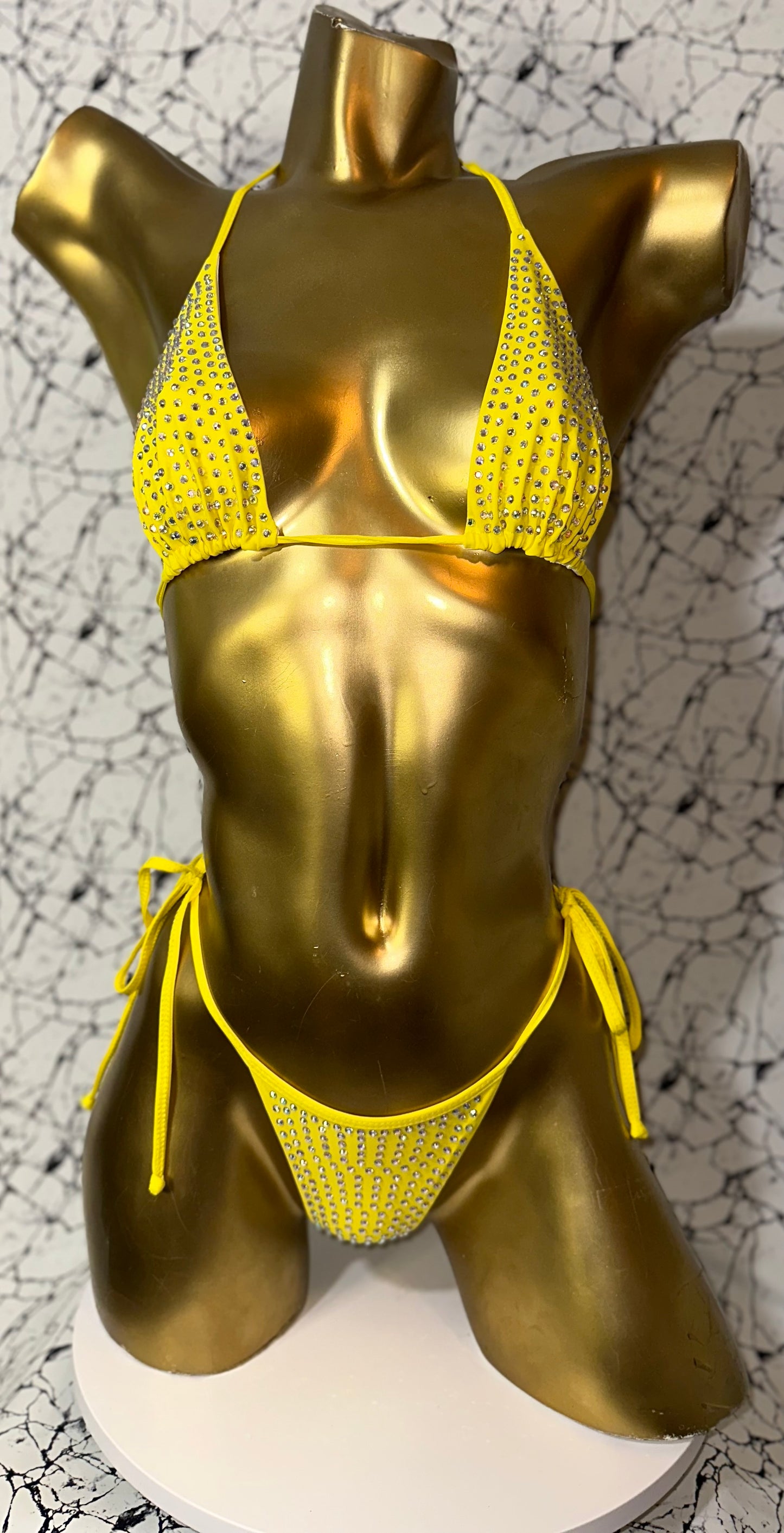 10B Set Sisi New with 2 cm back Thread with tie, With Stones - On Request