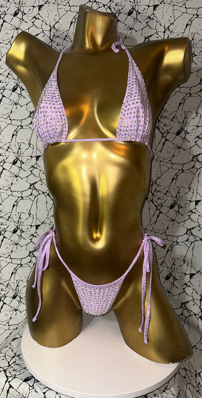 10B Set Sisi New with 2 cm back Thread with tie, With Stones - On Request