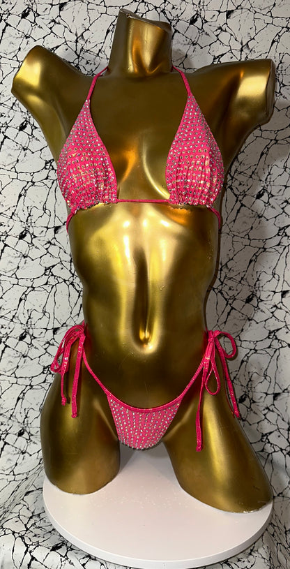 10B Set Sisi New with 2 cm back Thread with tie, With Stones - On Request