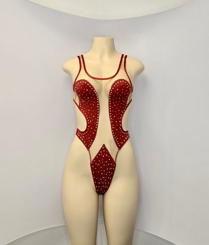 10A Body Mesh With Stones - On Request