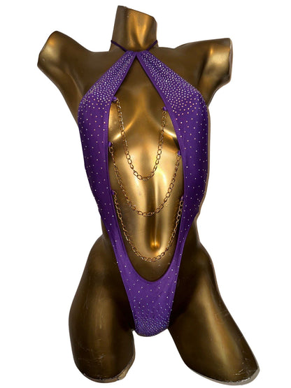 10A Body Meliza with Chain, With Stones - On Request