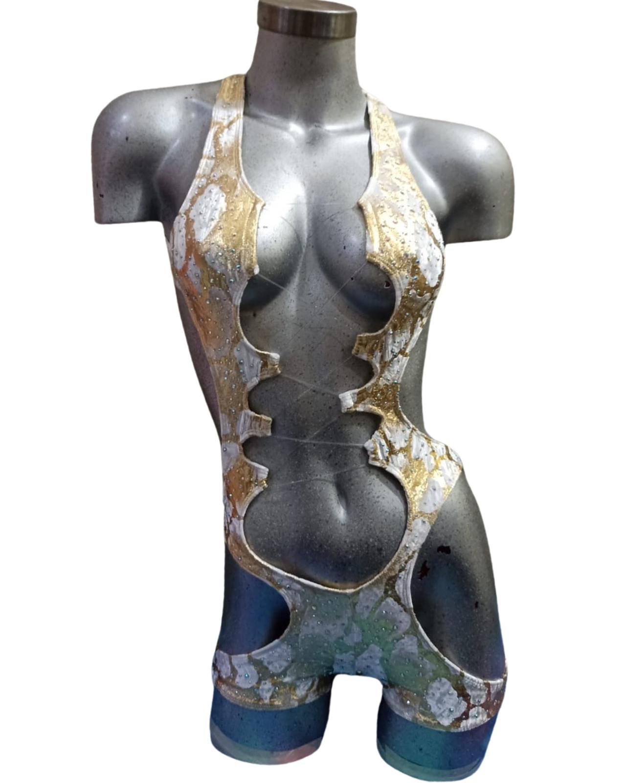 10A Body Emilia with Stones - On Request