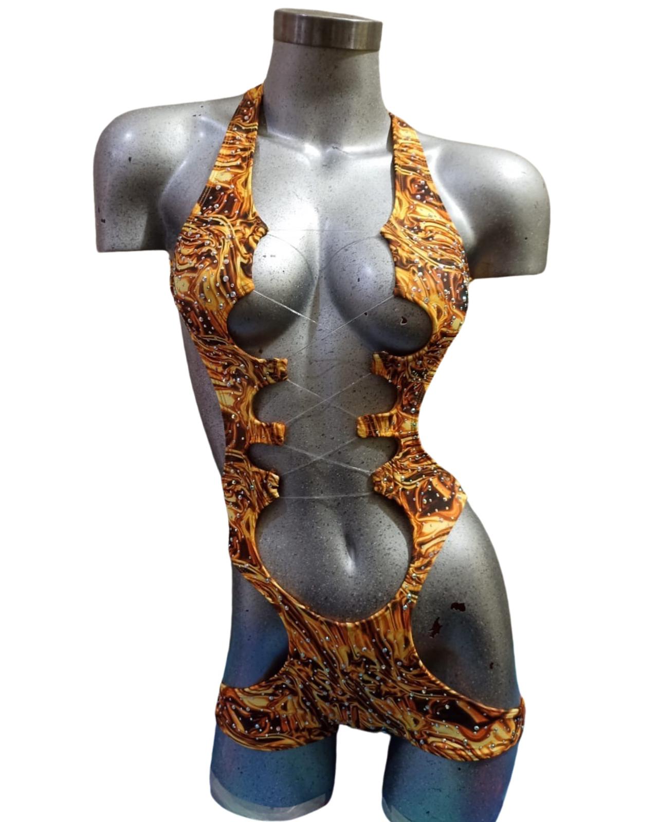 10A Body Emilia with Stones - On Request