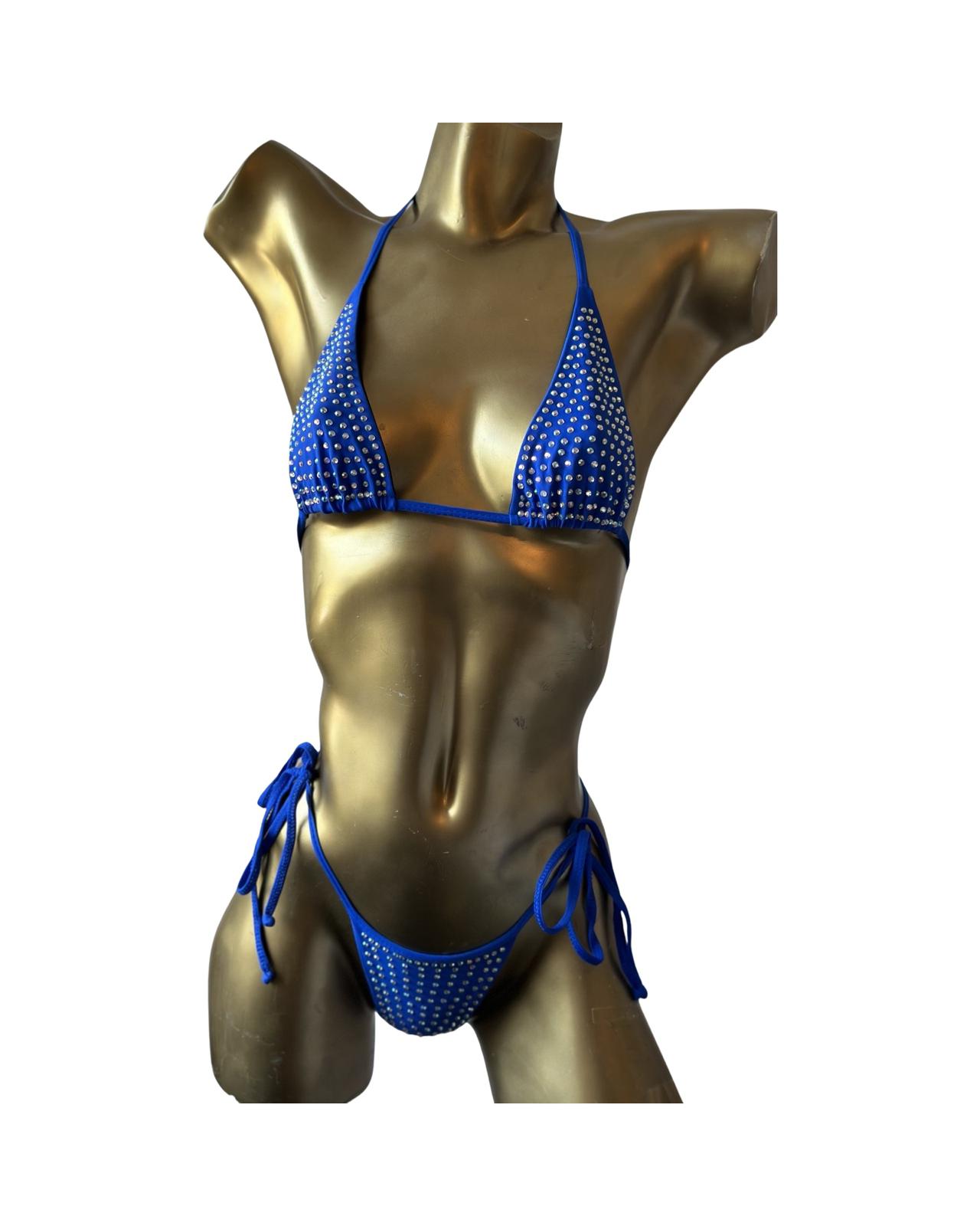 10B Set Sisi New with 2 cm back Thread with tie, With Stones - On Request