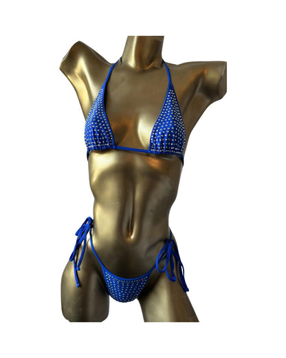 10B Set Sisi New with 2 cm back Thread with tie, With Stones - On Request