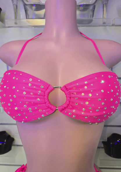 10B Set Centauro With Stones Exotic Stripper Dance Bikini