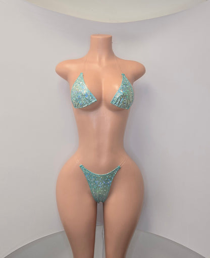 10B Set Susi Elastico transparente  With Stones - On Request