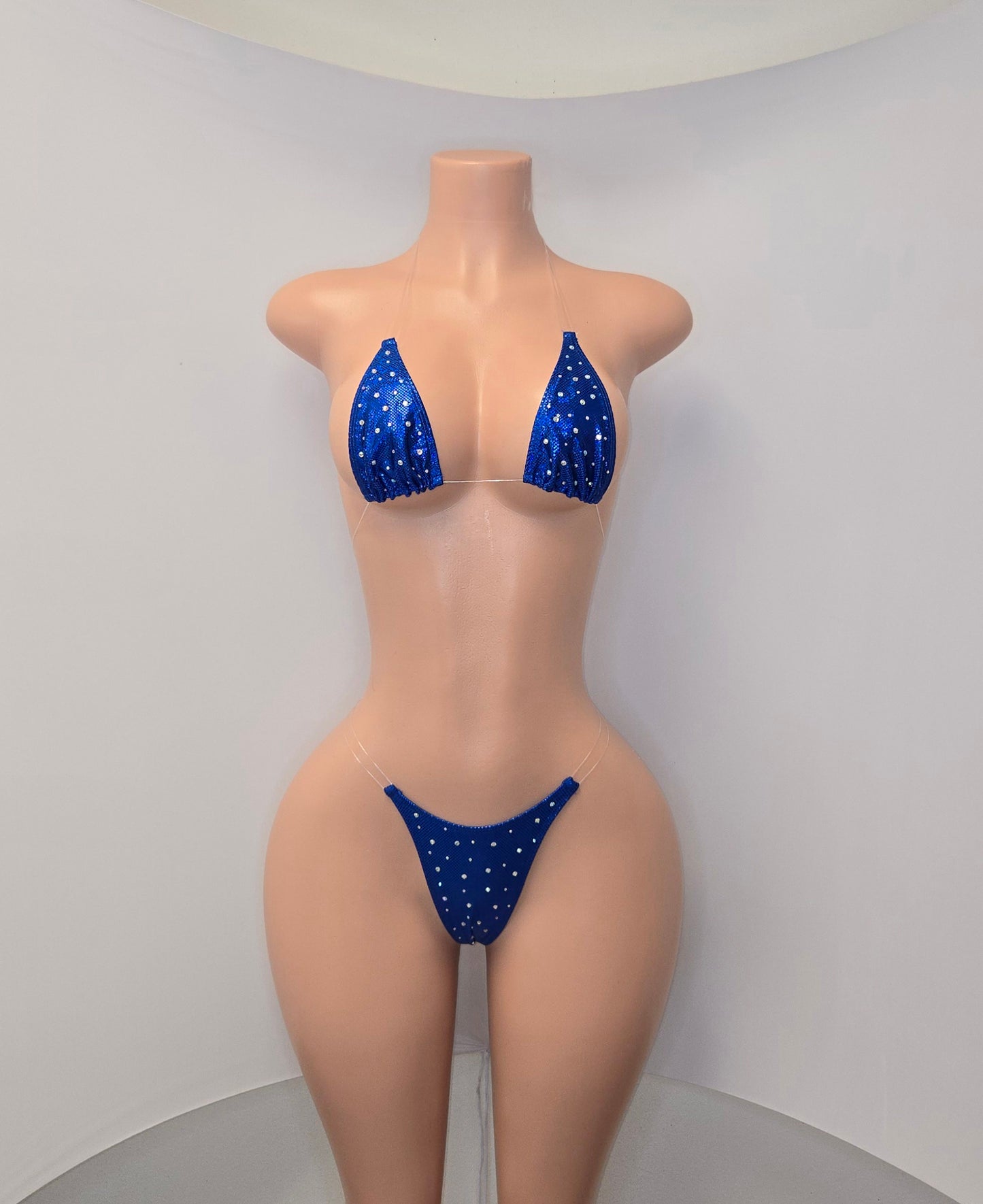 10B Set Susi Elastico transparente  With Stones - On Request