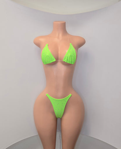 10B Set Susi Elastico transparente  With Stones - On Request