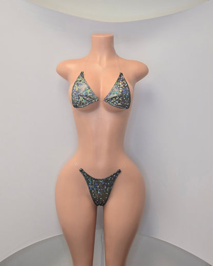 10B Set Susi Elastico transparente  With Stones - On Request