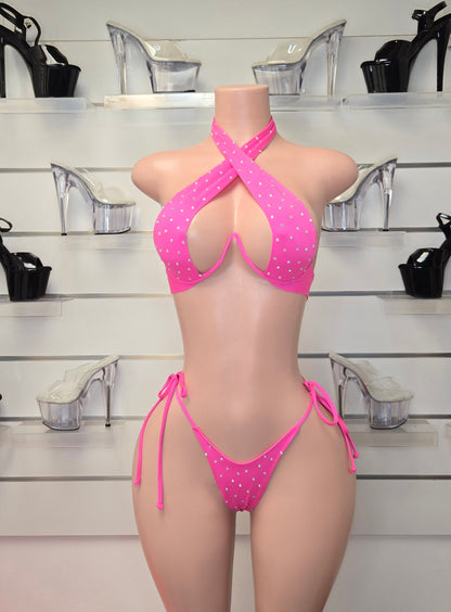 10B Set Valeria Whith Stones - On Request