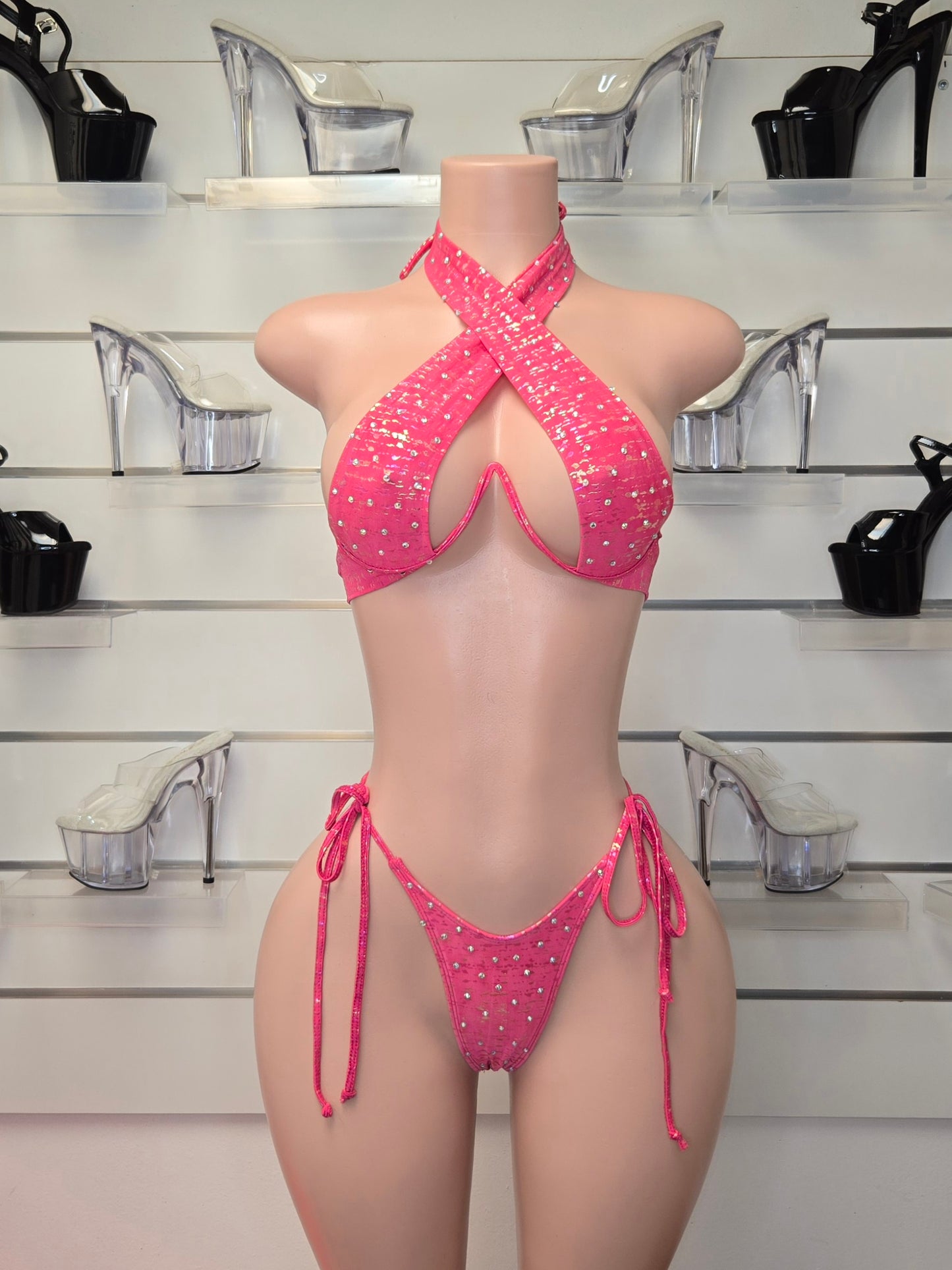 10B Set Valeria Whith Stones - On Request