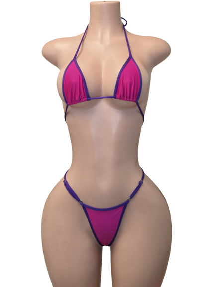 10B Set micro hilo with stone - On request