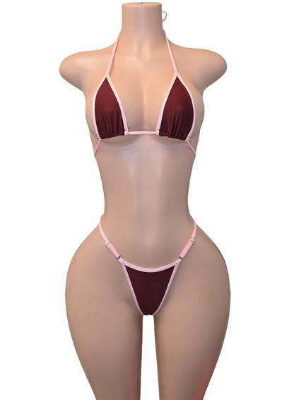 10B Set micro hilo with stone - On request