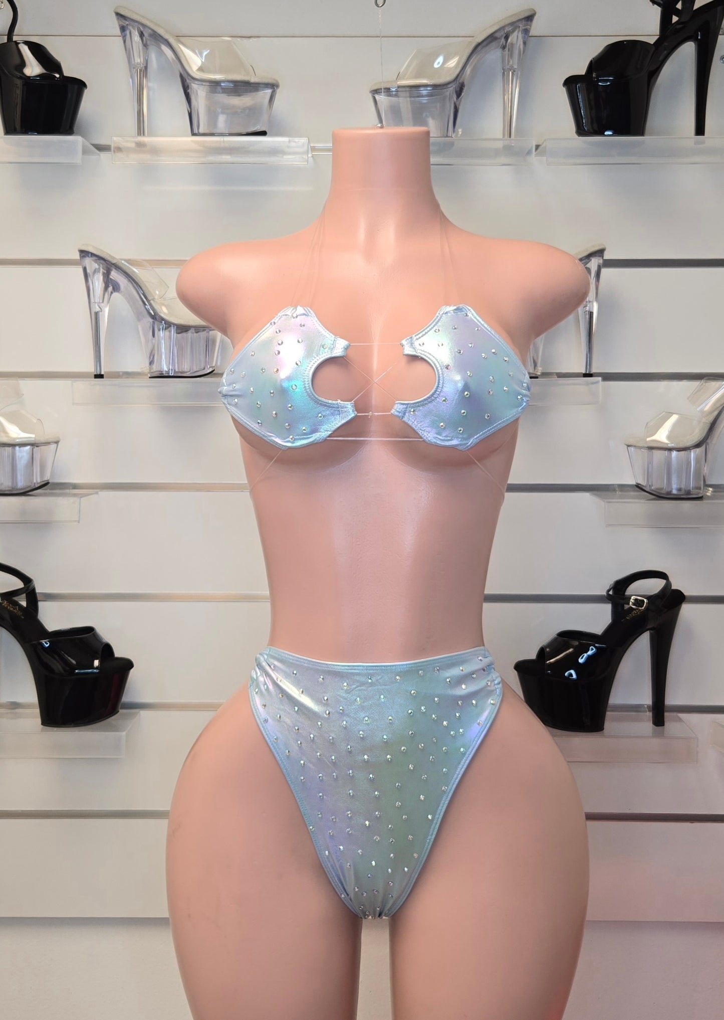 10B Set Clara with Stone - On Request