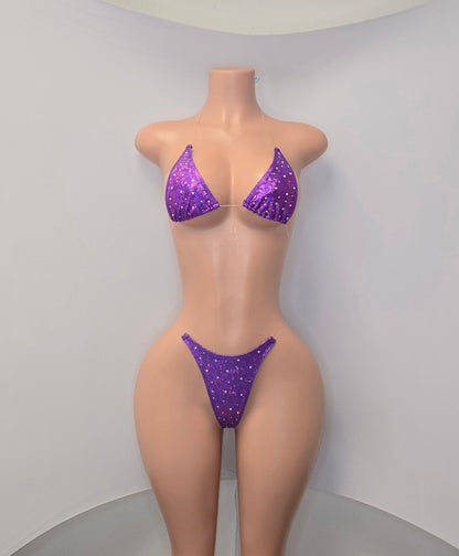 10B Set Susi Elastico transparente  With Stones - On Request