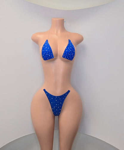 10B Set Susi Elastico transparente  With Stones - On Request