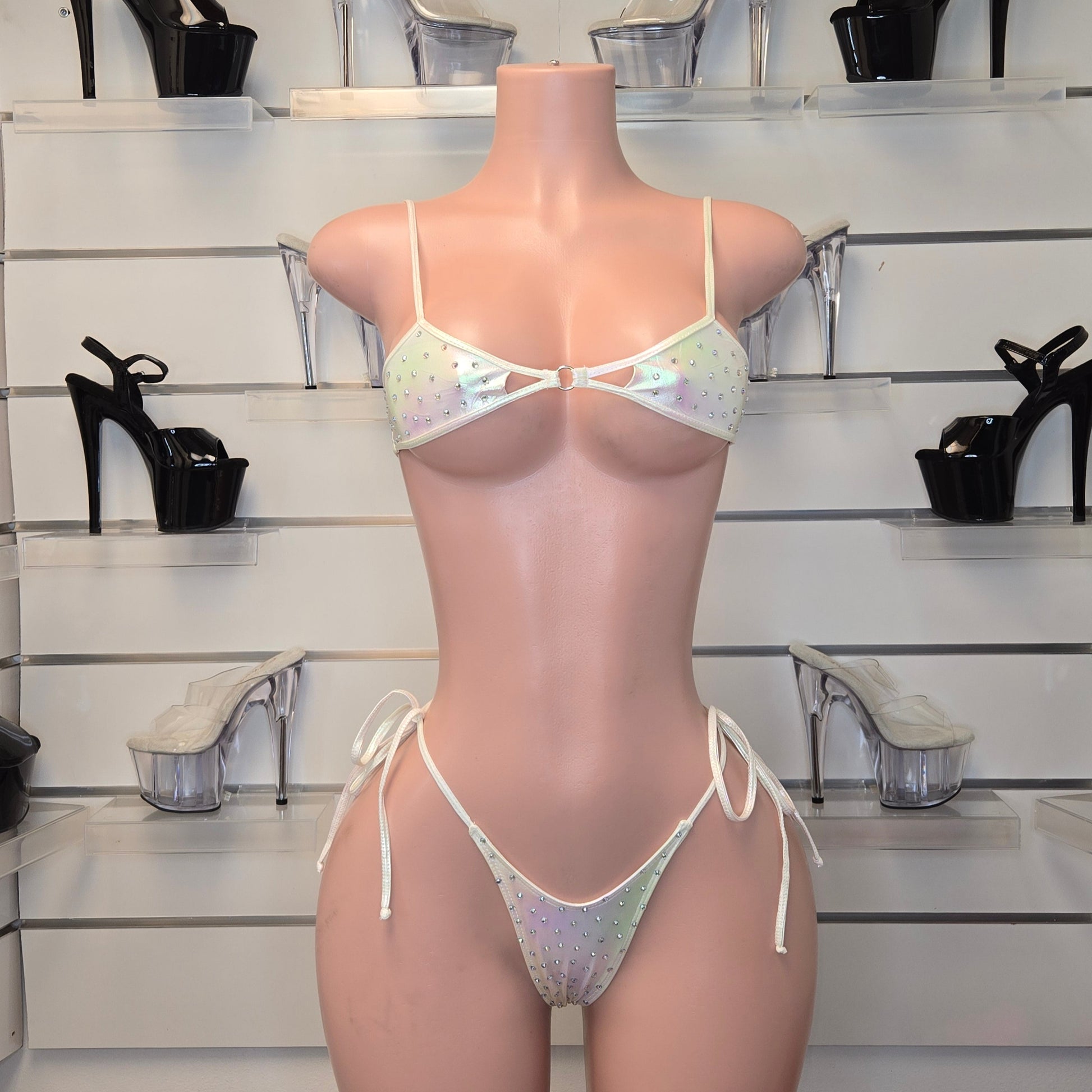 "Neon rhinestone stripper bikini set for dancers – King Thong Camila"

"Sparkly neon pink dancewear for strippers and performers – King Thong"

"Rhinestone thong bikini for exotic dancers – King Thong Camila set"

"Sexy neon stripper outfit with stones – King Thong handmade dancewear"

"Two-piece rhinestone bikini set for pole dancers – King Thong Camila"

"Neon pink stripper bikini with sparkly stones – stagewear for women"