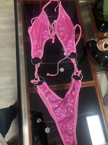 10A Body Candela with three rings on the sides of the waist Without Stones - On Request